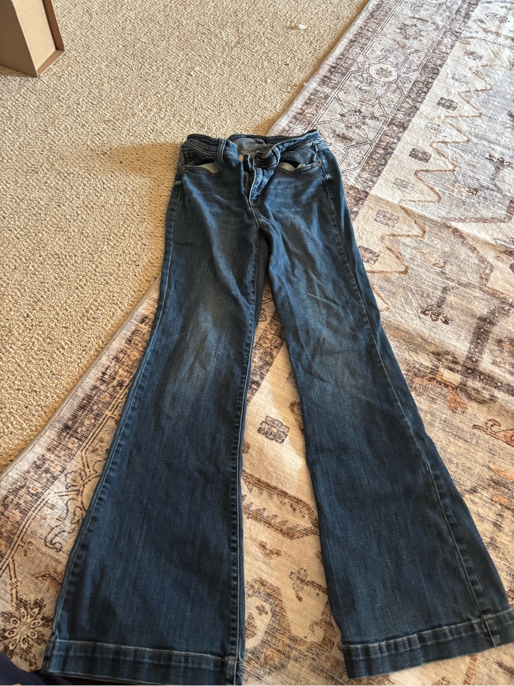 Judy Blue Dark Blue Flare Jeans